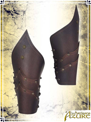 Beaufort Bracers Leather Bracers Les Artisans d'Azure