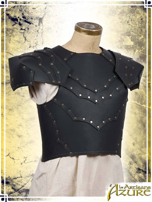 Beaufort Breastplate with Pauldrons Leather Armors Les Artisans d'Azure