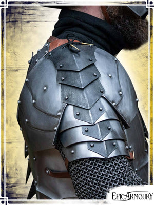 Dreki Pauldrons Plate Pauldrons Epic Armoury