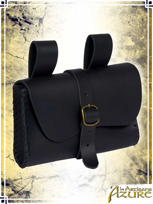 Rectangle Pouch Pouches & Bags Les Artisans d'Azure Black