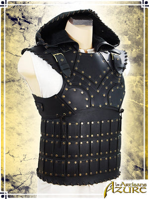 Scoundrel Armor with Hood Leather Armors Les Artisans d'Azure