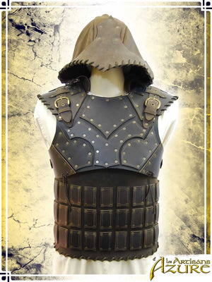 Scoundrel Armor with Hood Leather Armors Les Artisans d'Azure
