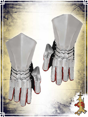 Cuirassier Gauntlets 18ga Plate Bracers Lord of Battles