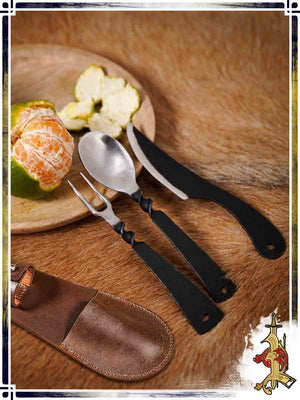Hand Forged Stainless Steel Cutlery Set Cutlery & Tankards Lord of Battles