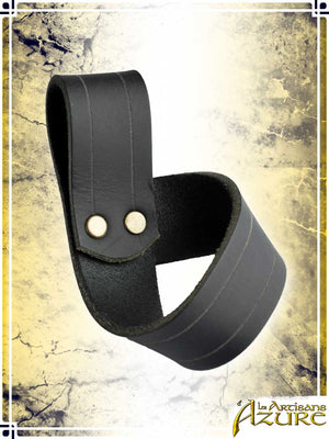 Simple Frog Scabbards Les Artisans d'Azure Black Right Hand