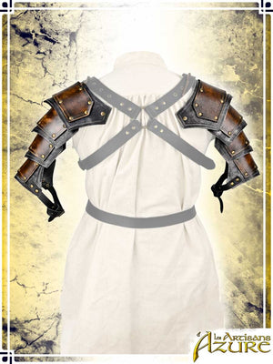Conqueror Pauldrons - Epic Leather Pauldrons Les Artisans d'Azure