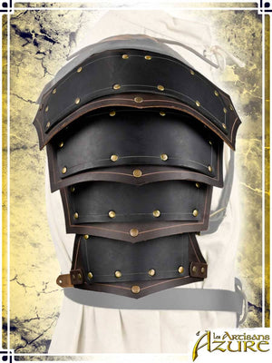 Conqueror's Pauldrons Leather Pauldrons Les Artisans d'Azure