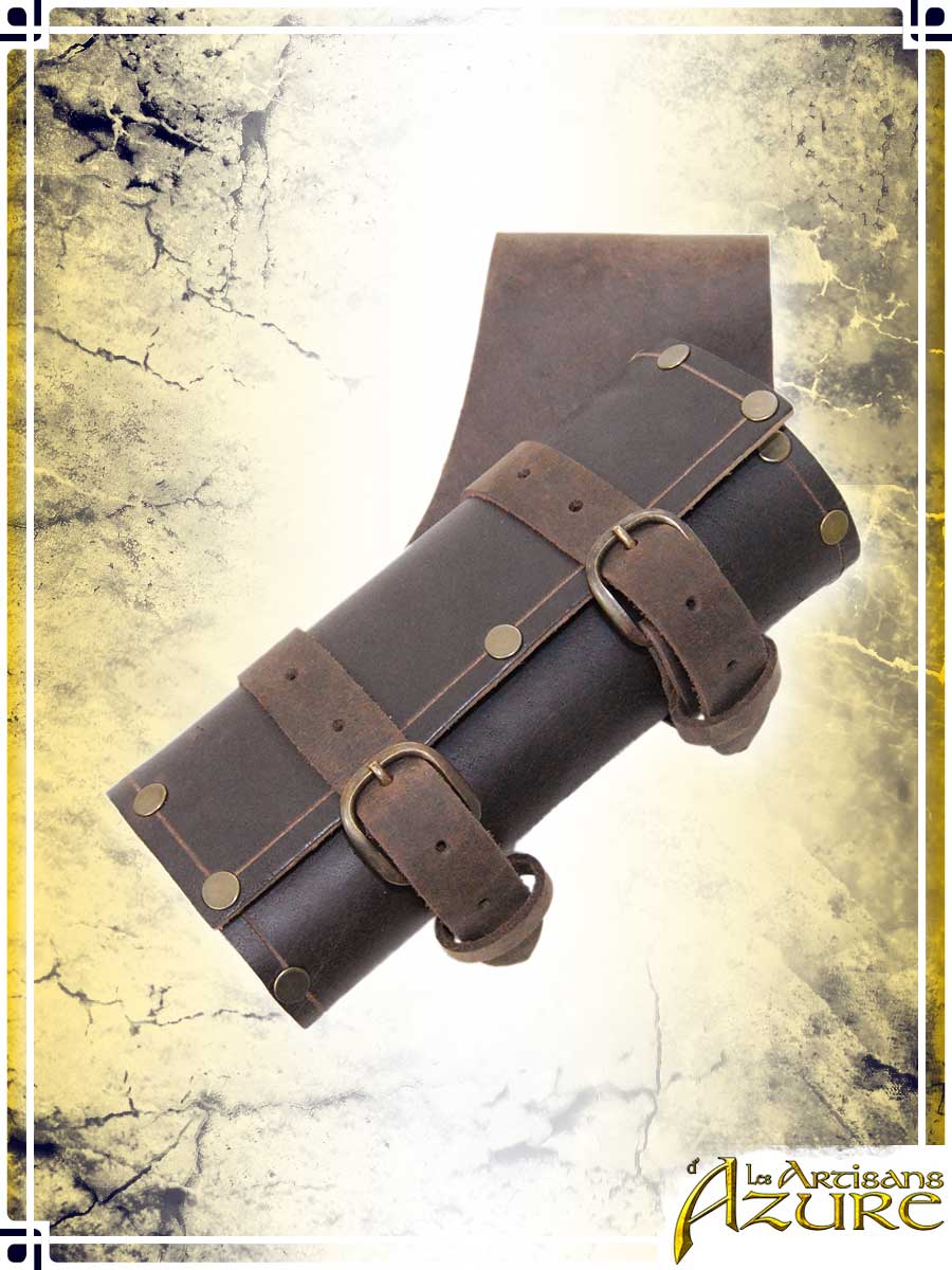 Medium Scabbard Scabbards Les Artisans d'Azure Brown Left Hand