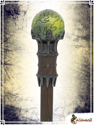 Ozoshann's Magical Orb Staff Head Polearms Calimacil