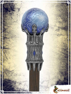 Ozoshann's Magical Orb Staff Head Polearms Calimacil