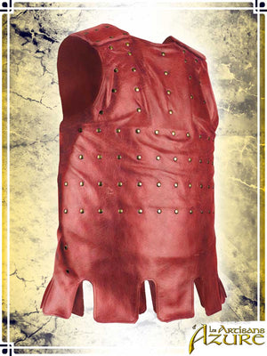 Visby Coat of Plates Plate Armors Les Artisans d'Azure Red Large