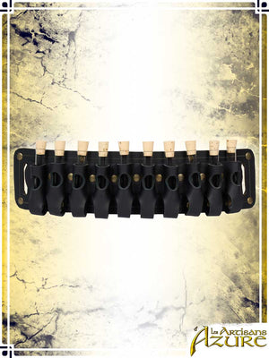 Vials Holder Games & Other Accessories Les Artisans d'Azure Black 10 Vials
