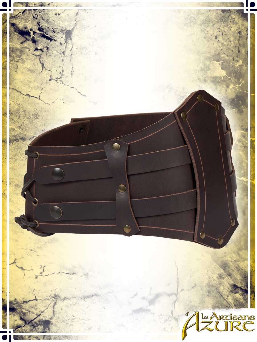 Waist Cincher Corsets & Large Belts Les Artisans d'Azure Brown Small