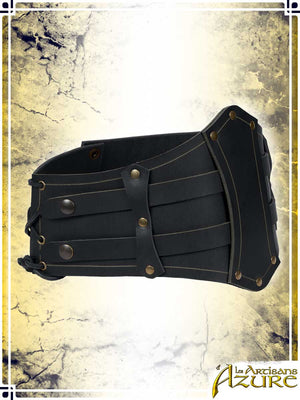Waist Cincher Corsets & Large Belts Les Artisans d'Azure Black Small