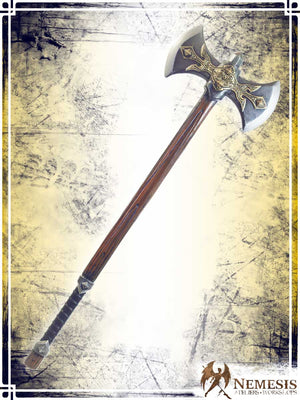 War Axe Axes Ateliers Nemesis - Artisan Bastard Decorated