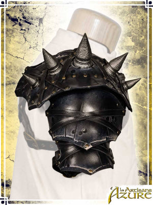 Ashwalker Spikes Pauldron Leather Pauldrons Les Artisans d'Azure