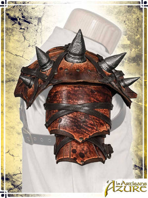 Wildwalker Spikes Pauldron Leather Pauldrons Les Artisans d'Azure
