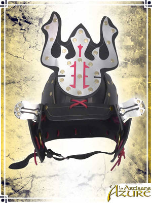 Samurai Helm Leather Helmets Les Artisans d'Azure