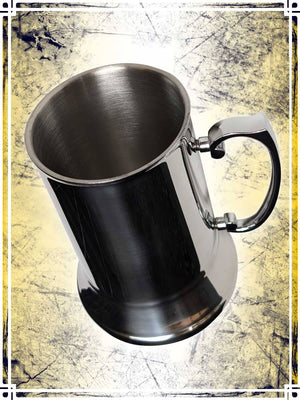 Stainless Steel Tankard 580ml Cutlery & Tankards Private Imports