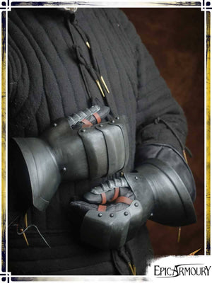 Steel Mittens Plate Bracers Epic Armoury
