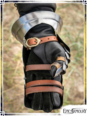 Steel Mittens Plate Bracers Epic Armoury