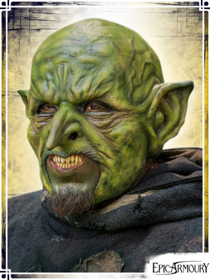 Malignant Goblin Mask Latex Masks Epic Armoury Large Green