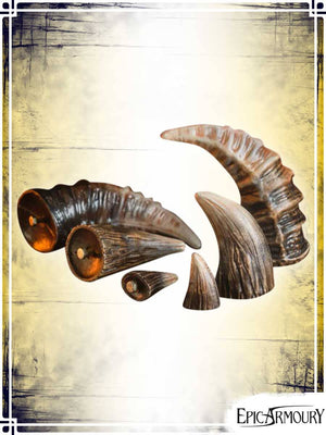 Mountable Demon Horns Supplies Epic Armoury Dark|Light Full Set