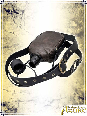 Leather Canteen Flasks & Bottles Les Artisans d'Azure