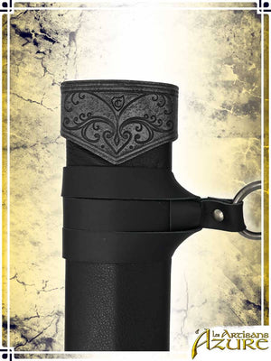 Fleur de Lys Scabbard Deluxe Scabbards Les Artisans d'Azure