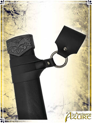 Fleur de Lys Scabbard Deluxe Scabbards Les Artisans d'Azure