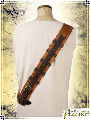 Adventurer's Shoulder Strap Harness Les Artisans d'Azure 2XLarge|3XLarge Tan
