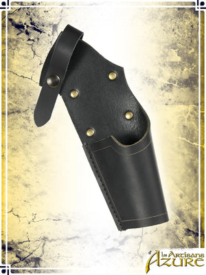 Pistol Holster Pistols Les Artisans d'Azure Black French-Italian
