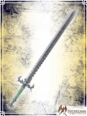 Kaos Sword Bastard Swords Nemesis Workshops - Athena Green Bastard