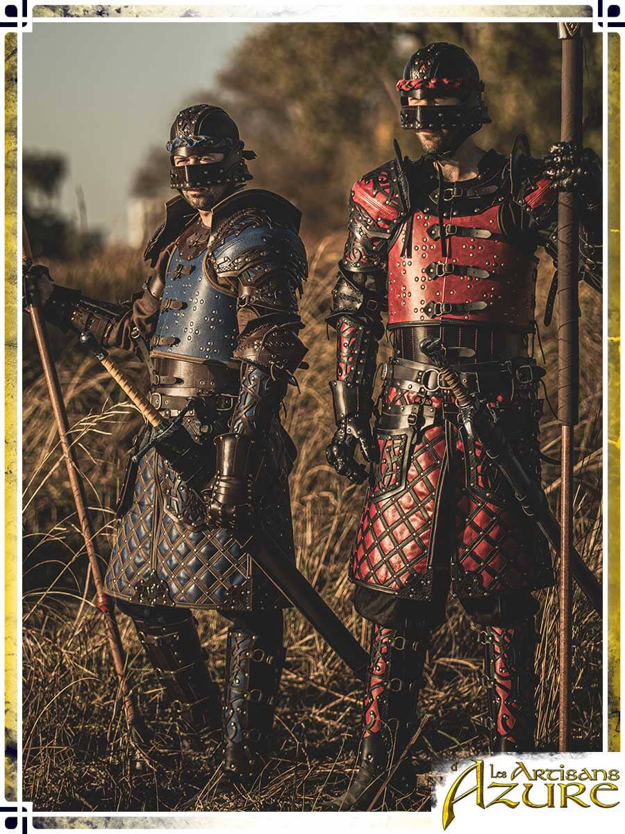 Lord's Skirt with Tassets Combat Belts Les Artisans d'Azure