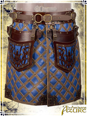 Lord's Skirt with Tassets Combat Belts Les Artisans d'Azure