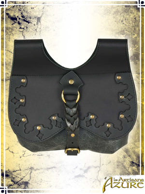 Medieval Pouch Pouches & Bags Les Artisans d'Azure Black