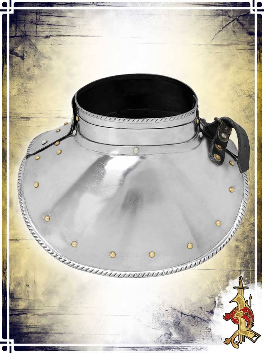 Steel Gorget with Articulated Collar Gorgets Lord of Battles