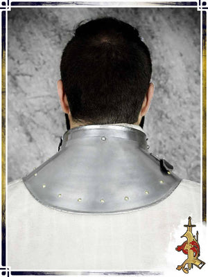 Steel Gorget with Articulated Collar Gorgets Lord of Battles
