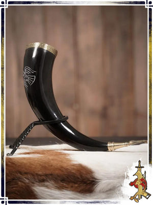 Drinking Horn - Twin Ravens Cutlery & Tankards Lord of Battles
