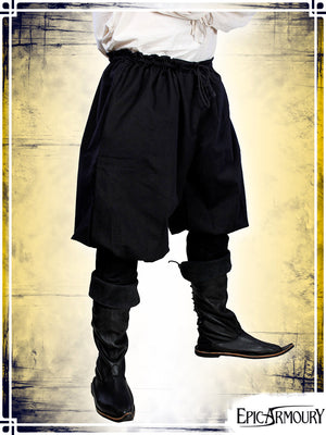 Medieval Pants Pants Epic Armoury XSmall|Small Black