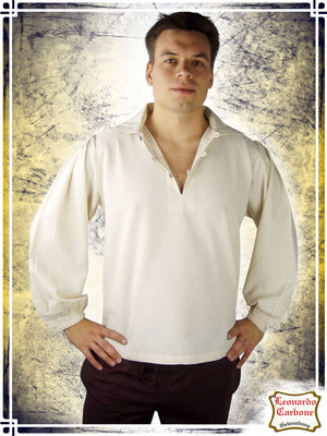 Gontrand Shirt Shirts Leonardo Carbone Medium Natural