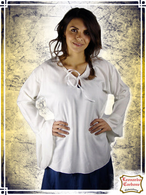 Adrienne Blouse Blouses & Tunics Leonardo Carbone Small White