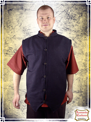 Simple Vest Vests Leonardo Carbone Small Black