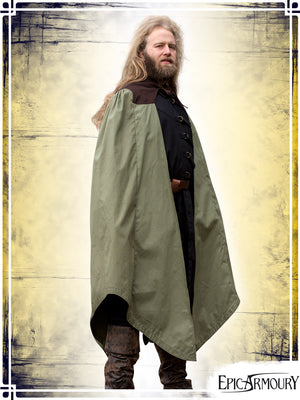 Edrahil Cape Capes Epic Armoury Green|Brown