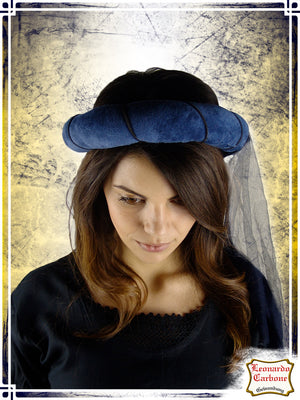 Maiden Chaplet Coifs & Hats Leonardo Carbone Blue