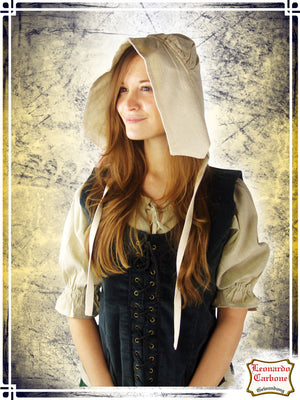 Lady Hat Coifs & Hats Leonardo Carbone Natural