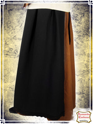 Apron with Lace Clothes Accessories Leonardo Carbone Black