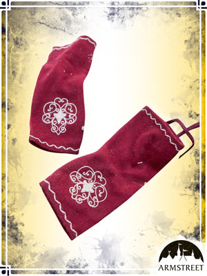 Lost Princess Gloves Clothes Accessories ArmStreet Red|Natural Large|XLarge
