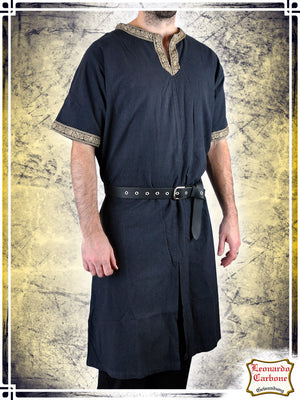 Tunic with Trims Richard Tunics Leonardo Carbone Medium Dark Blue