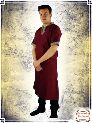 Tunic with Trims Richard Tunics Leonardo Carbone Large Red